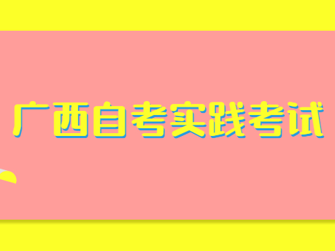 广西自考实践考试
