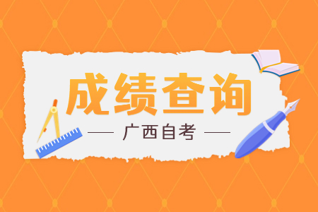 广西自学考试成绩查询时间
